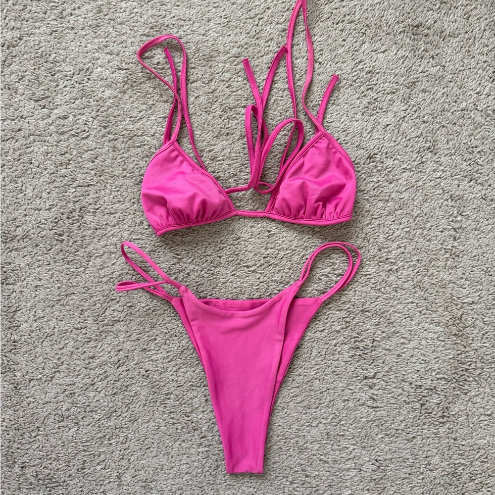 Pink Bikini Set NEW - Picture 2 of 5